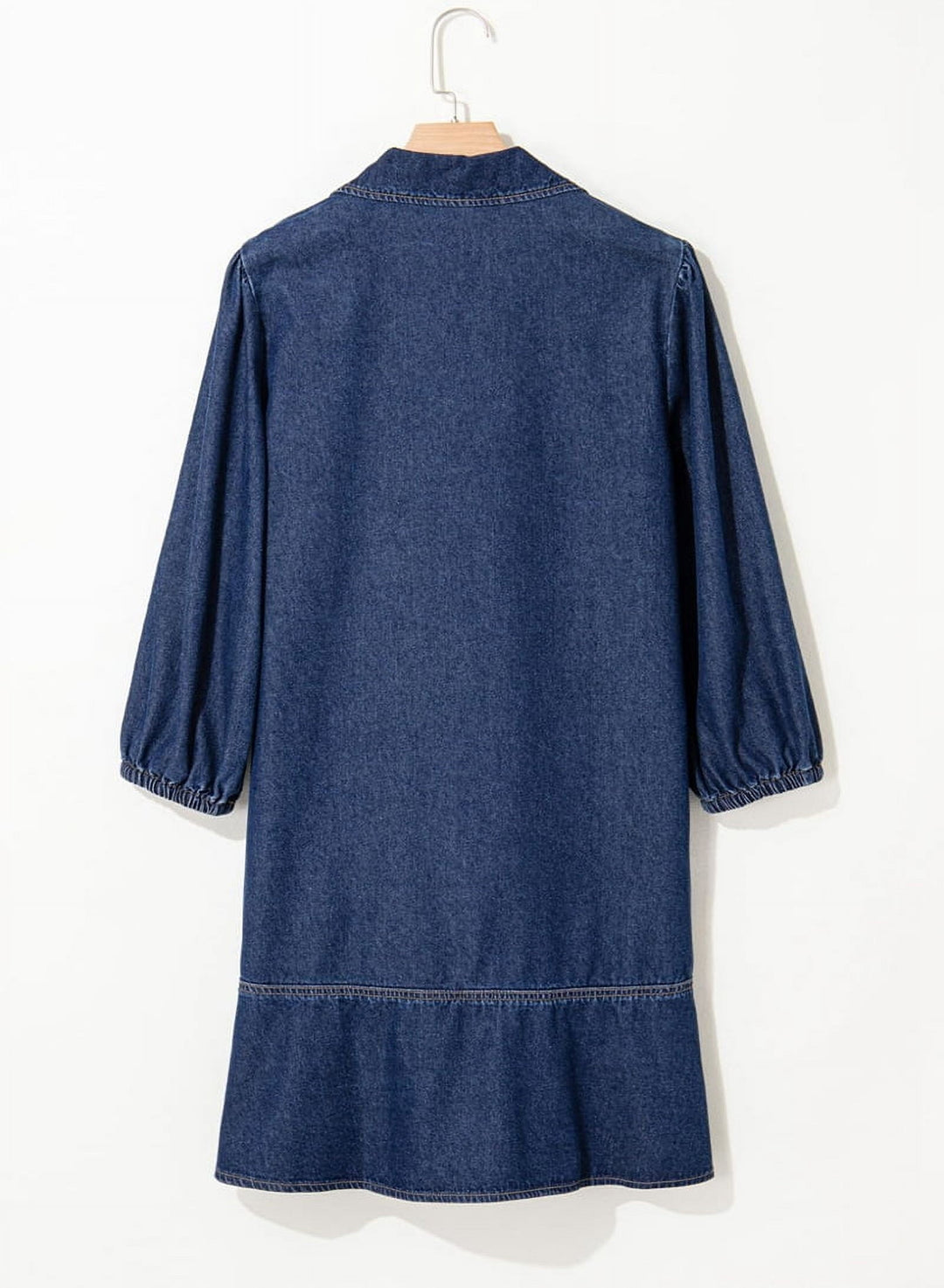 Jeanina® | Abito Babydoll in Denim Casual