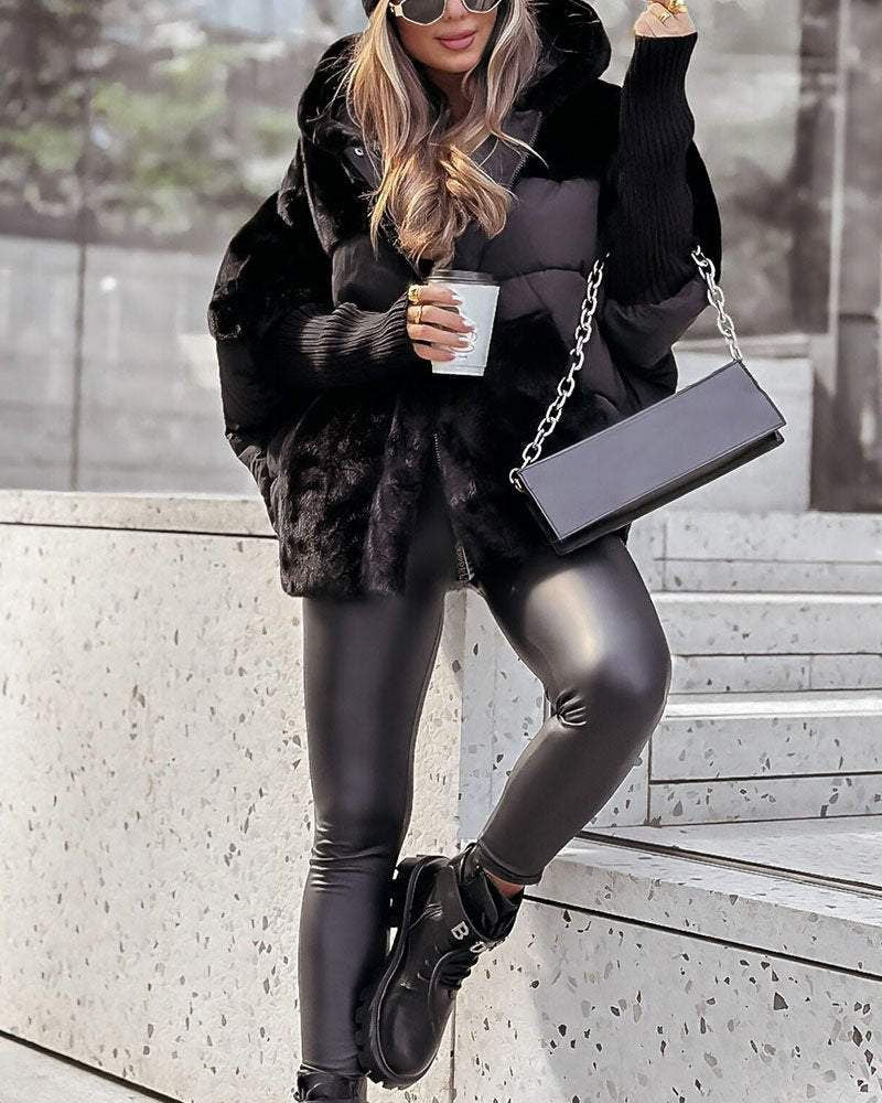 ELYANNA - Giacca Termica con Cappuccio