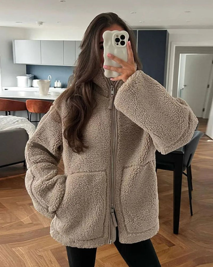 ANNAMARIE - GIACCA TEDDY STILOSA