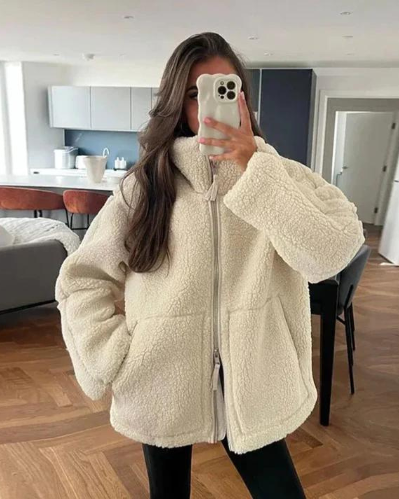ANNAMARIE - GIACCA TEDDY STILOSA