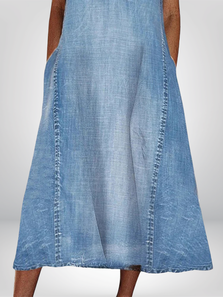 Jeanina® | Abito in Denim Confortevole