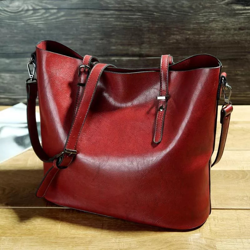 Clara® | Borsa a Mano in Pelle Vintage