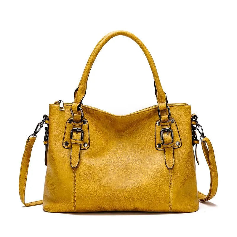Ava™ Elegante borsa a spalla in pelle