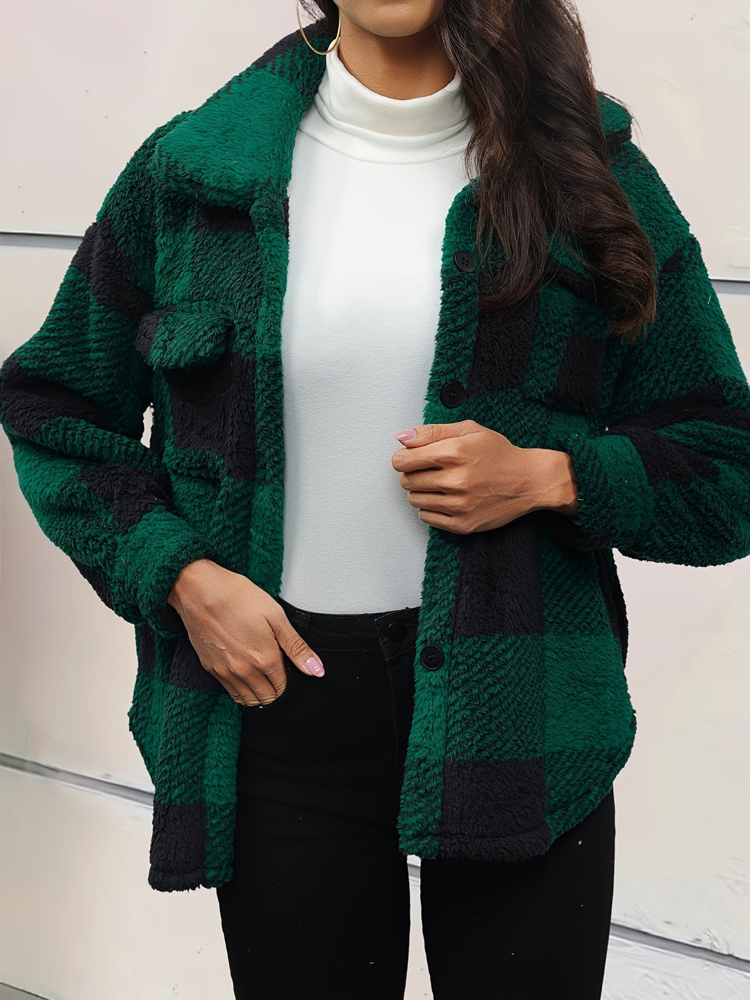 Ronda | Giacca Oversized in Fleece Elegante