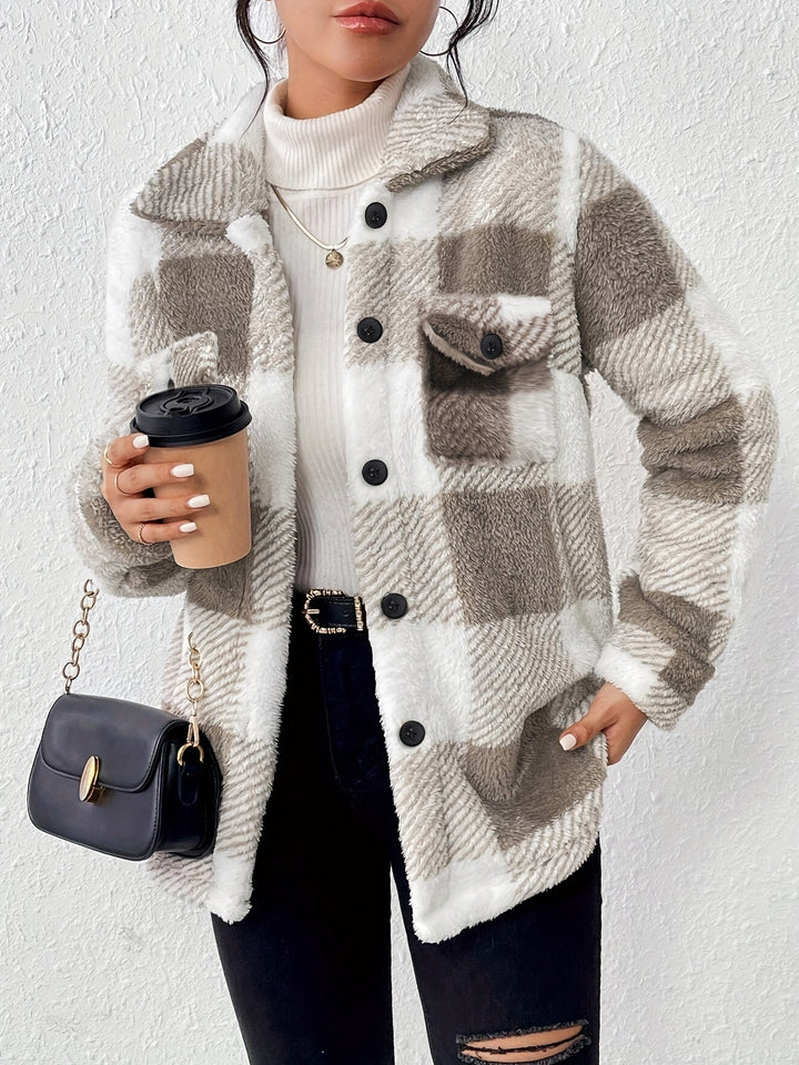 Ronda | Giacca Oversized in Fleece Elegante