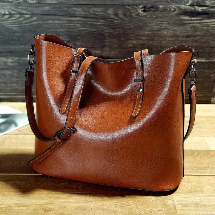Clara® | Borsa a Mano in Pelle Vintage