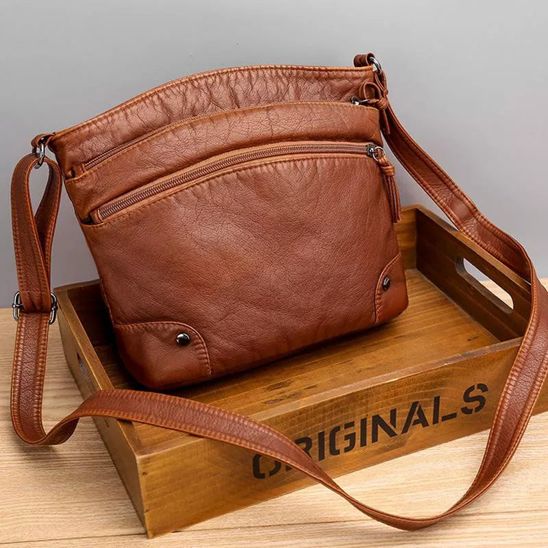 Borsa a spalla in pelle Astrid™