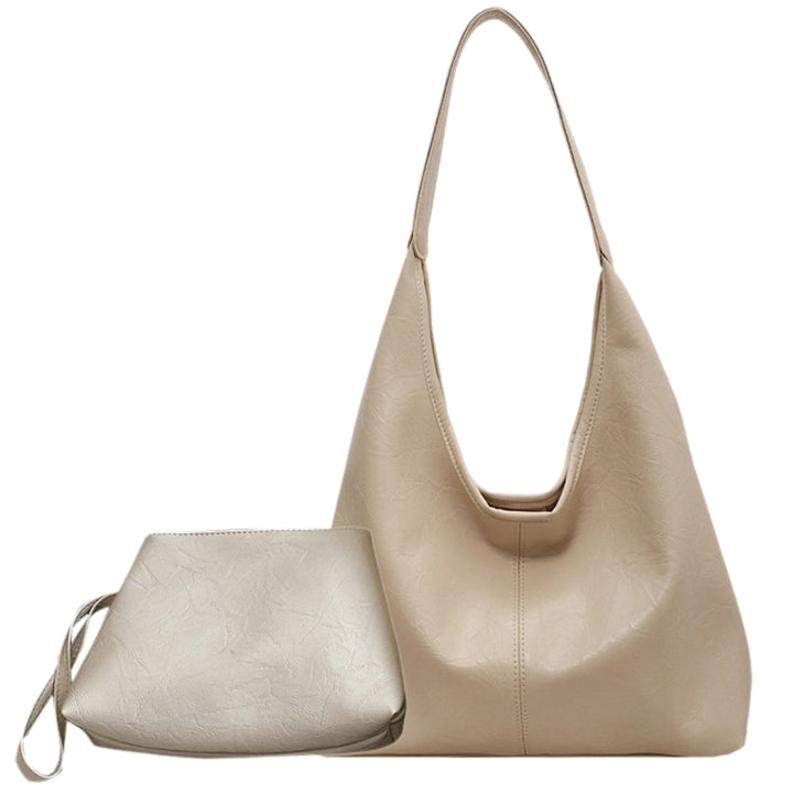 Olivia® | Borsa a Spalla in Pelle Invecchiata