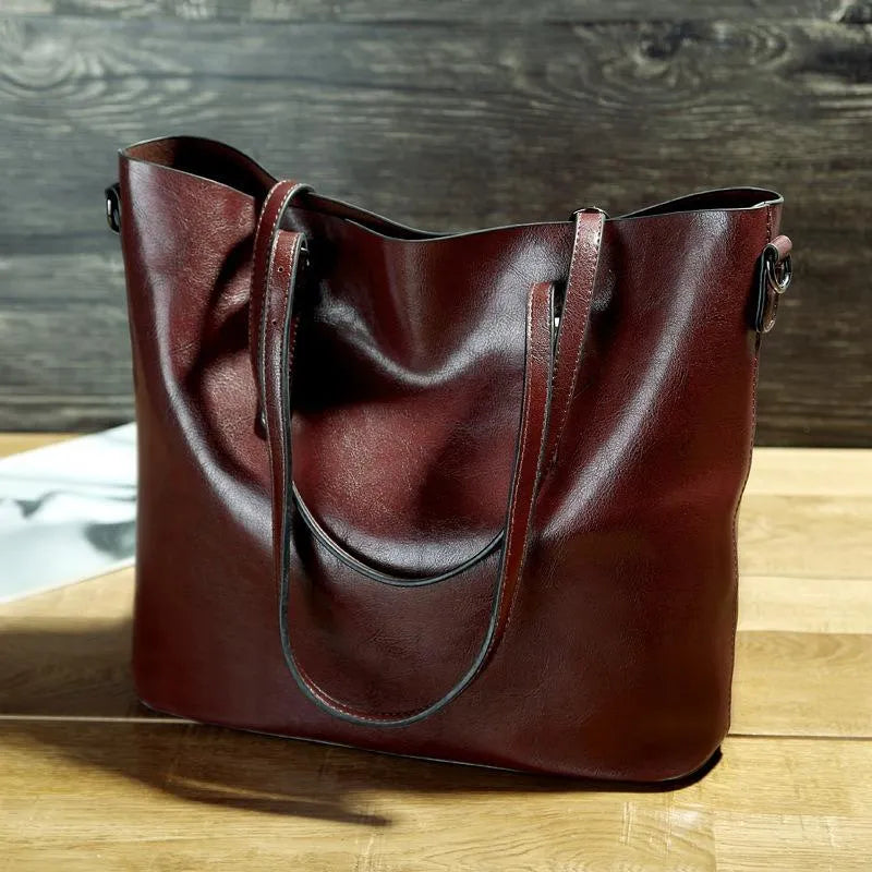 Clara® | Borsa a Mano in Pelle Vintage