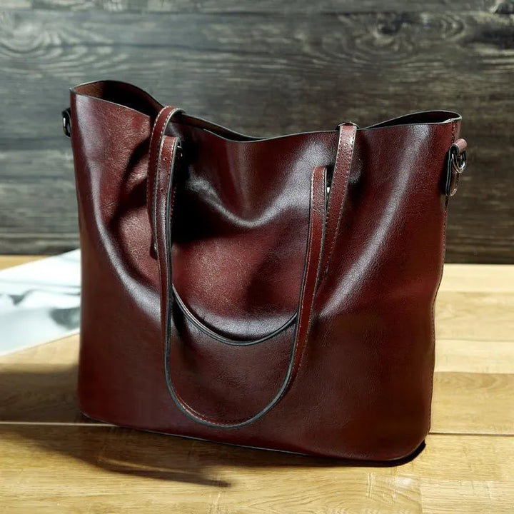 Clara® | Borsa a Mano in Pelle Vintage