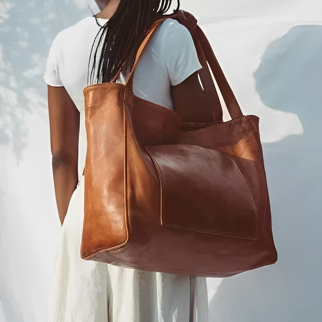 Molly™ Borsa a Spalla in Pelle Vintage