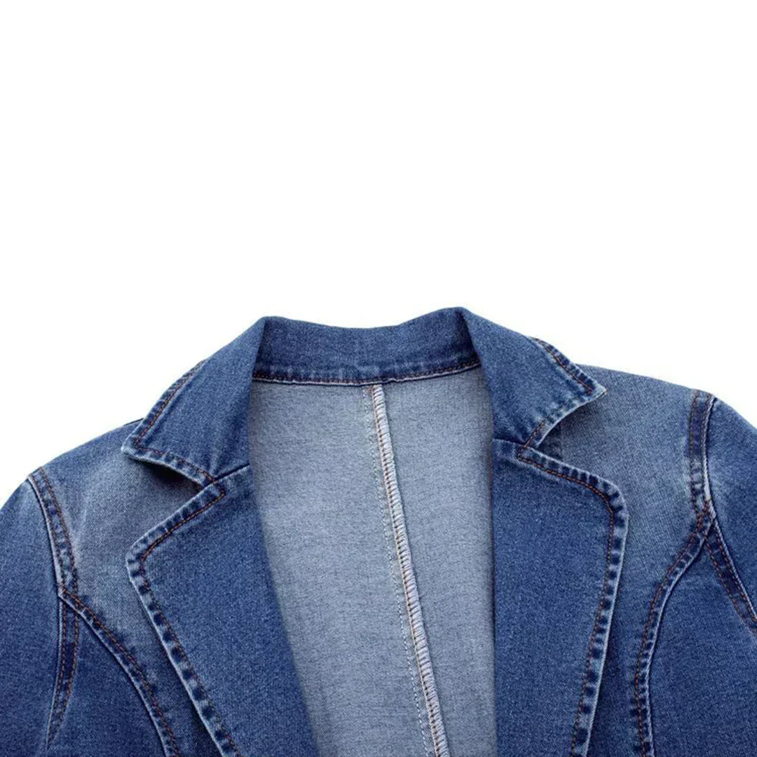 Jeanina® | Blazer in Denim Chic per Donne