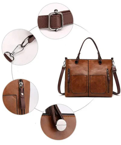 Borsa a spalla in stile vintage Gisela™