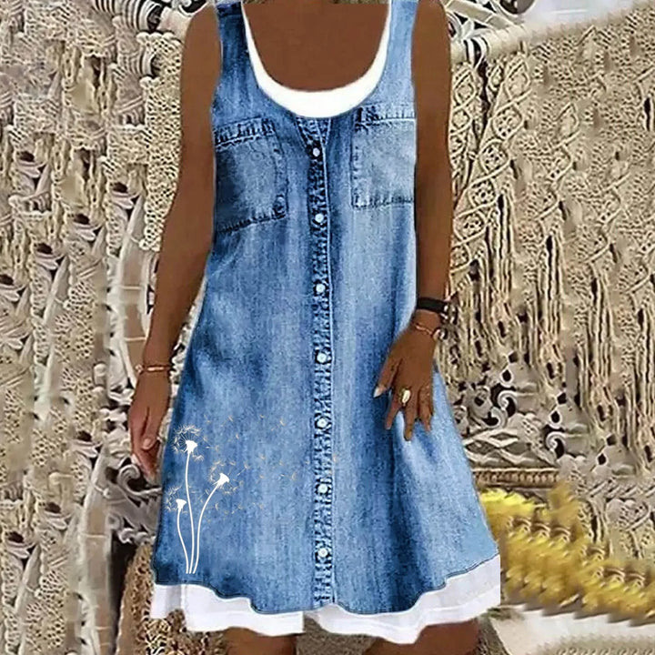 Jeanina™ | Abito in Denim Chic e Confortevole