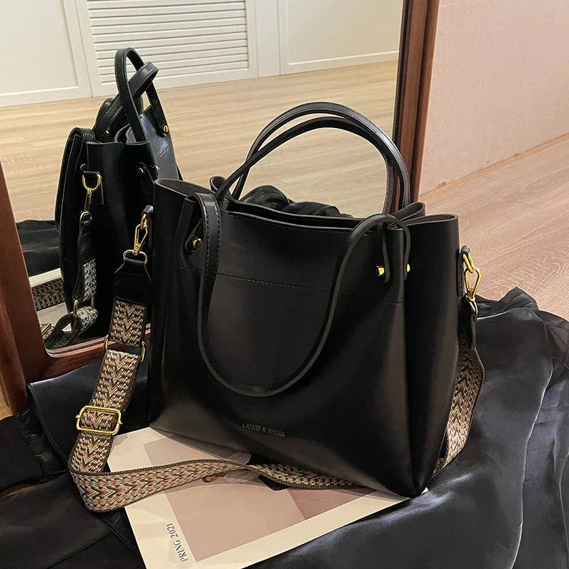Lange® | Borsa elegante con manici doppi