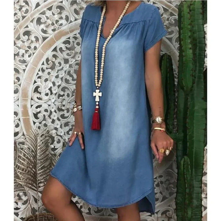 Jeanina™ | Abito Estivo in Denim Facile
