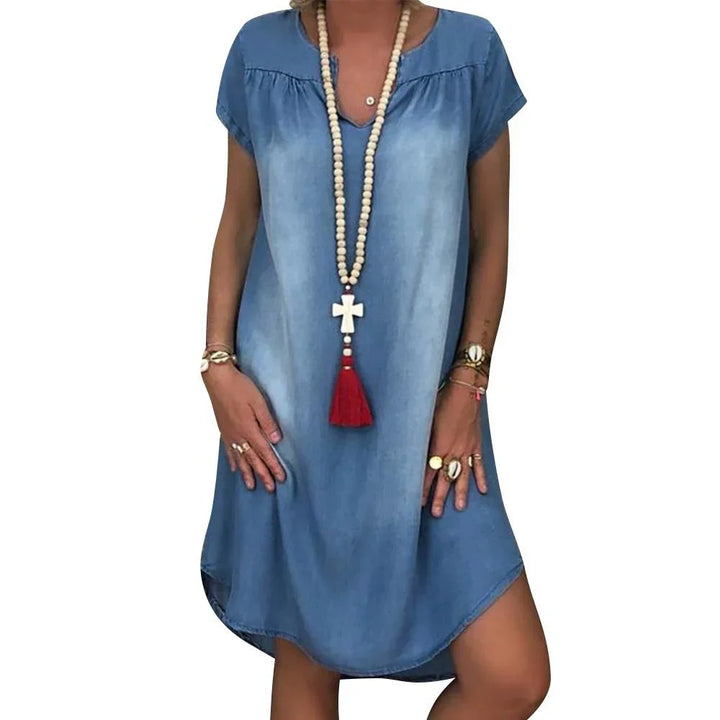 Jeanina™ | Abito Estivo in Denim Facile