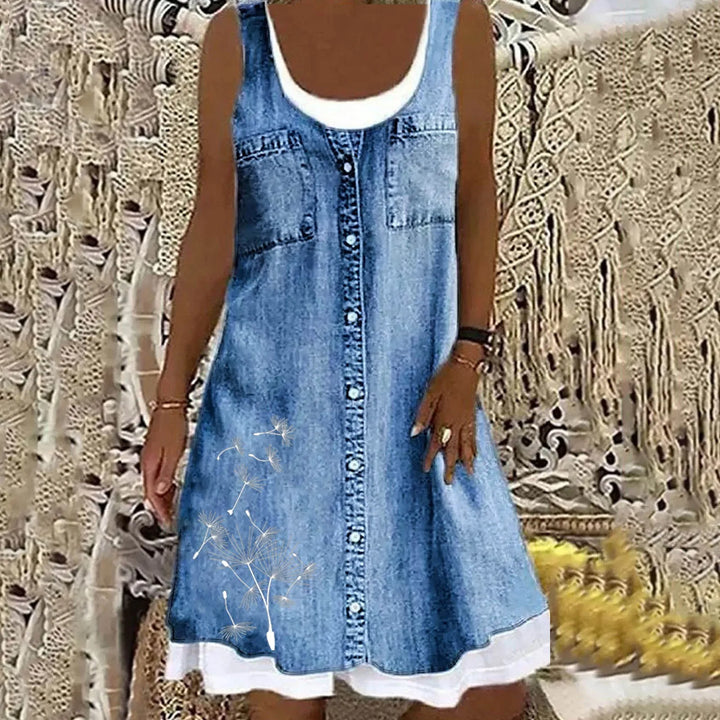 Jeanina™ | Abito in Denim Chic e Confortevole