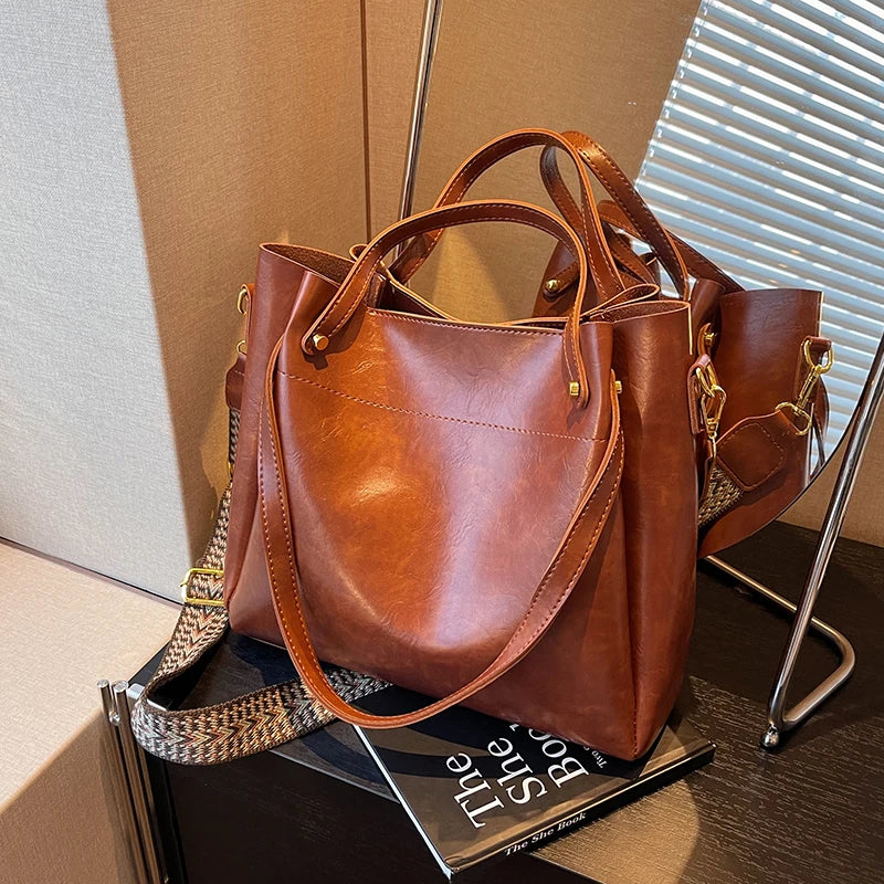 Lange® | Borsa elegante con manici doppi