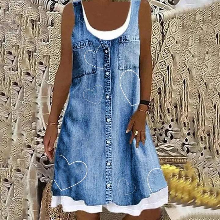 Jeanina™ | Abito in Denim Chic e Confortevole