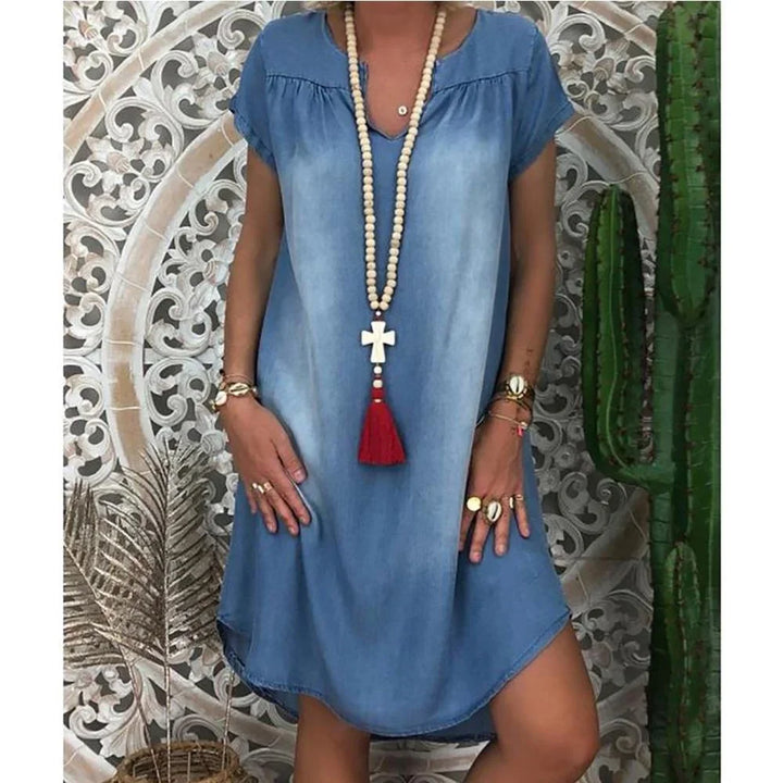 Jeanina™ | Abito Estivo in Denim Facile