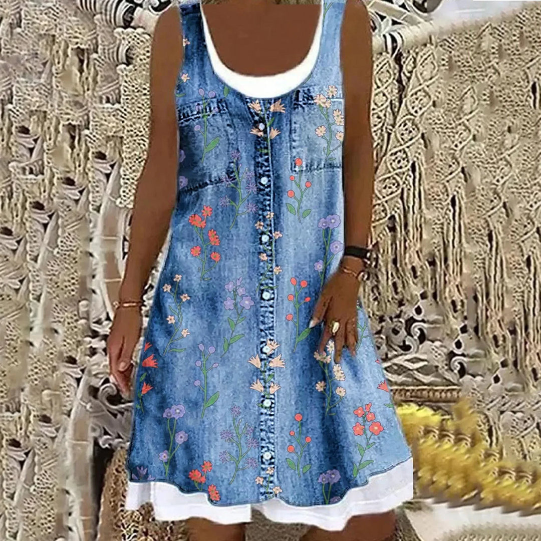 Jeanina™ | Abito in Denim Chic e Confortevole