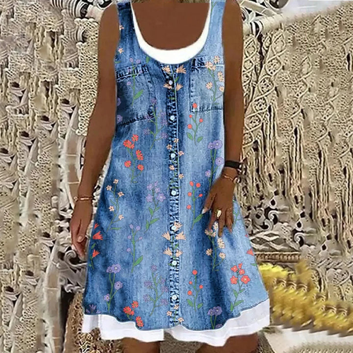 Jeanina™ | Abito in Denim Chic e Confortevole