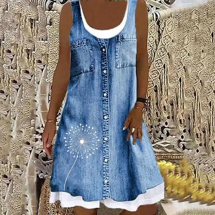 Jeanina™ | Abito in Denim Chic e Confortevole