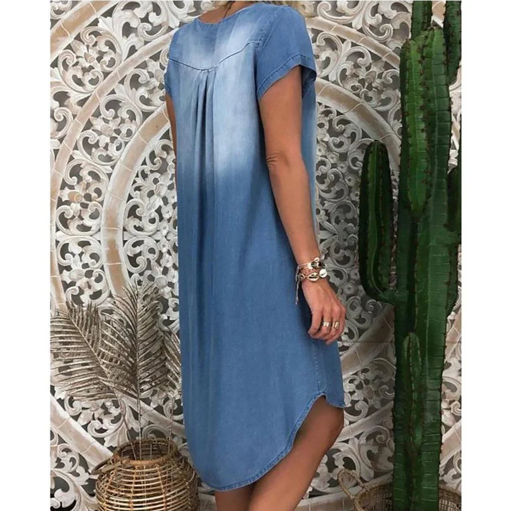 Jeanina™ | Abito Estivo in Denim Facile