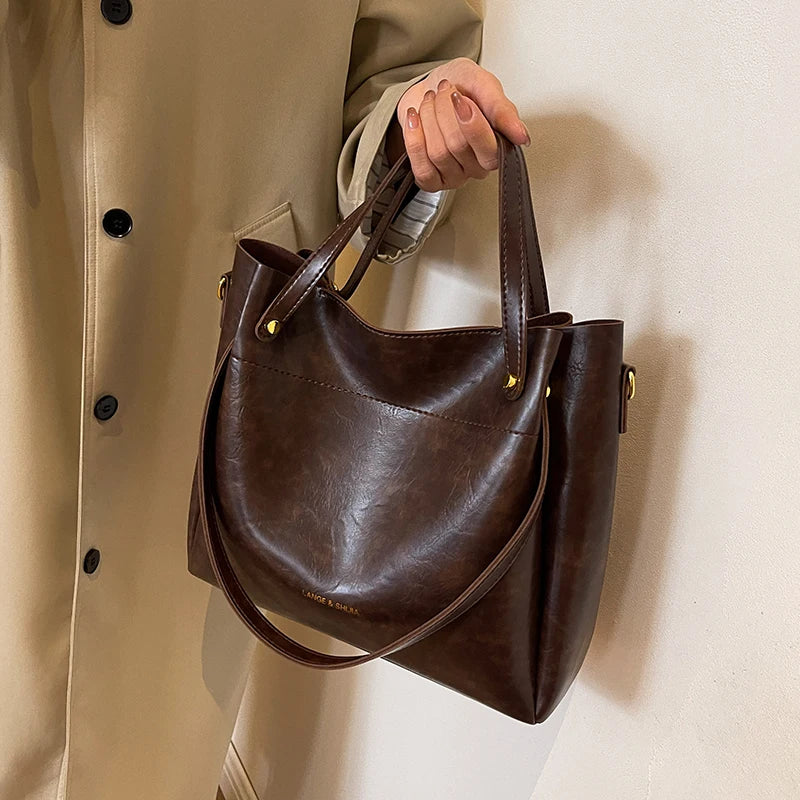 Lange® | Borsa elegante con manici doppi