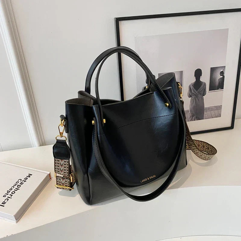 Lange® | Borsa elegante con manici doppi