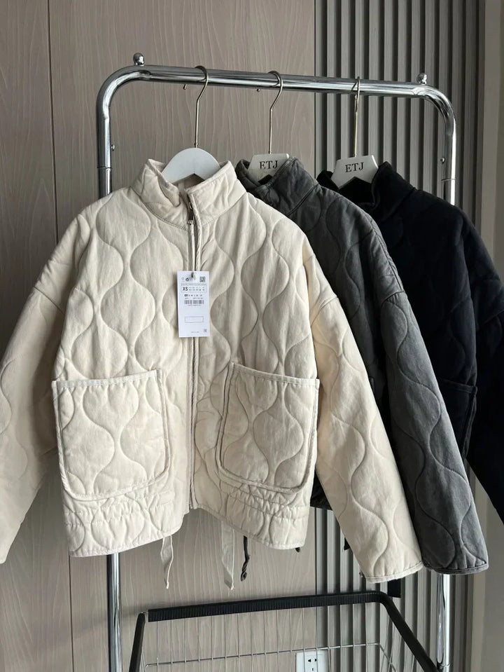 Arnalie - Giacca Quotidiana con Dettagli Pocket