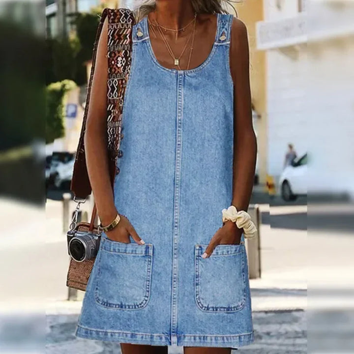 Jeanina™ | Abito Estivo in Denim Leggero e Versatile