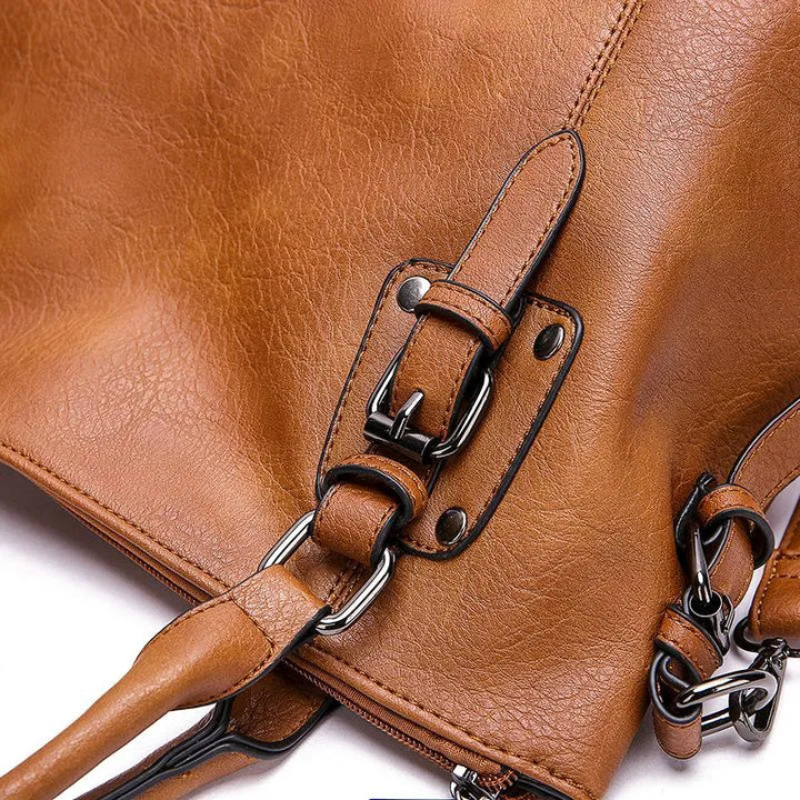 Ava™ Elegante borsa a spalla in pelle