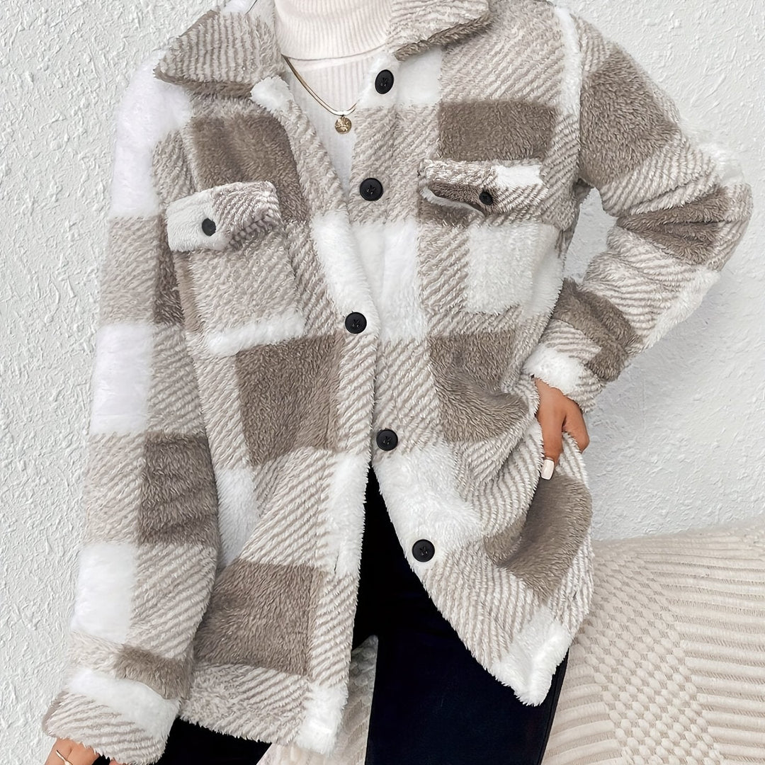 Ronda | Giacca Oversized in Fleece Elegante