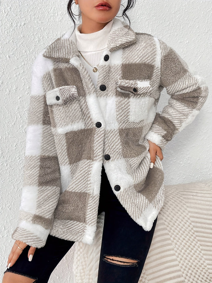 Ronda | Giacca Oversized in Fleece Elegante