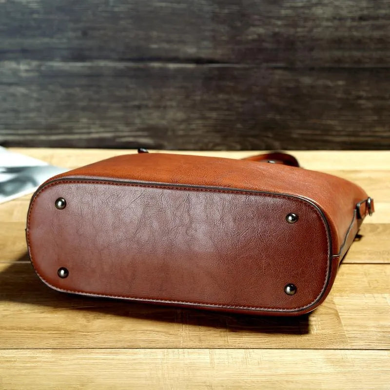 Clara® | Borsa a Mano in Pelle Vintage