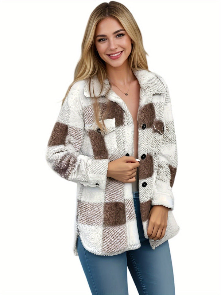 Ronda | Giacca Oversized in Fleece Elegante