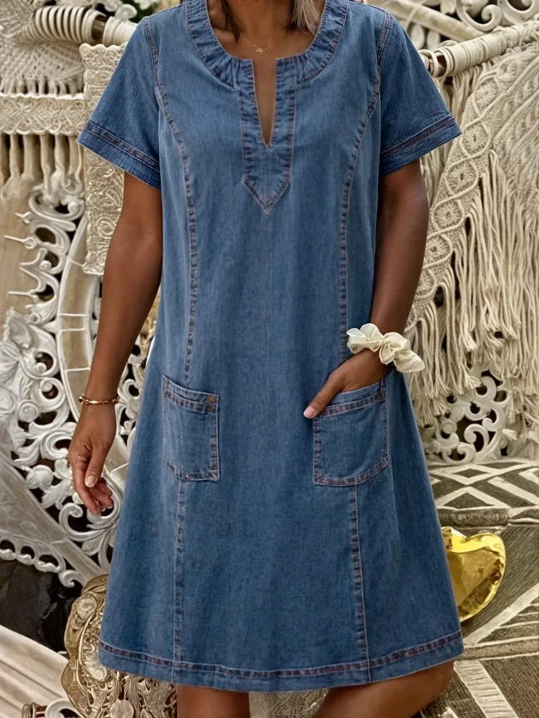 Jeanina® | Vestito di Jeans Confortevole