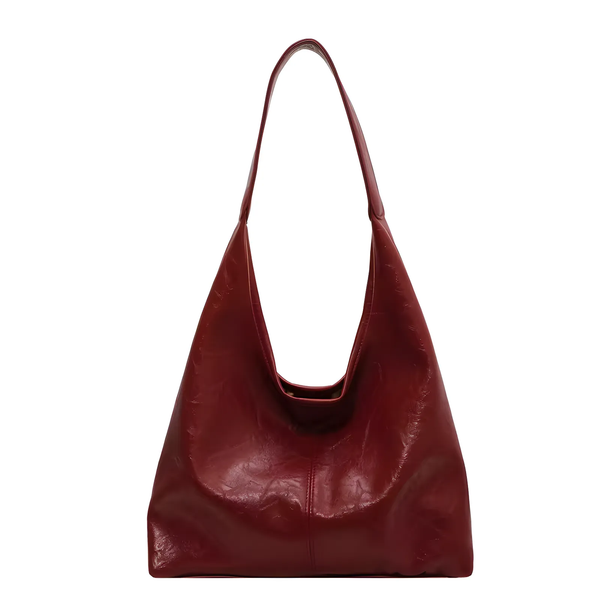 Olivia® | Borsa a Spalla in Pelle Invecchiata